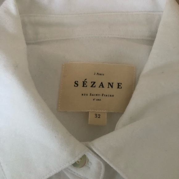 Sezane TOMBOY SHIRT, trailered fit, size 32 (xs), new - Picture 7 of 8